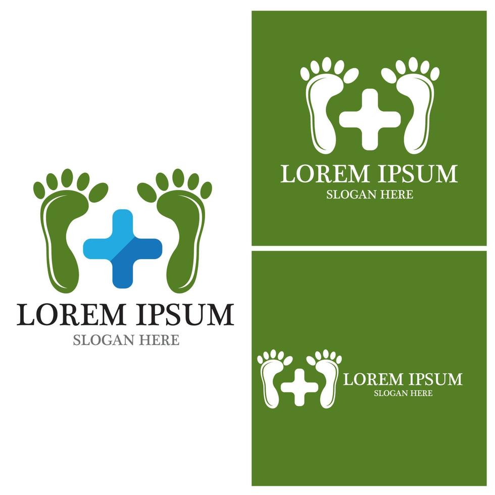 foot Logo Template vector icon