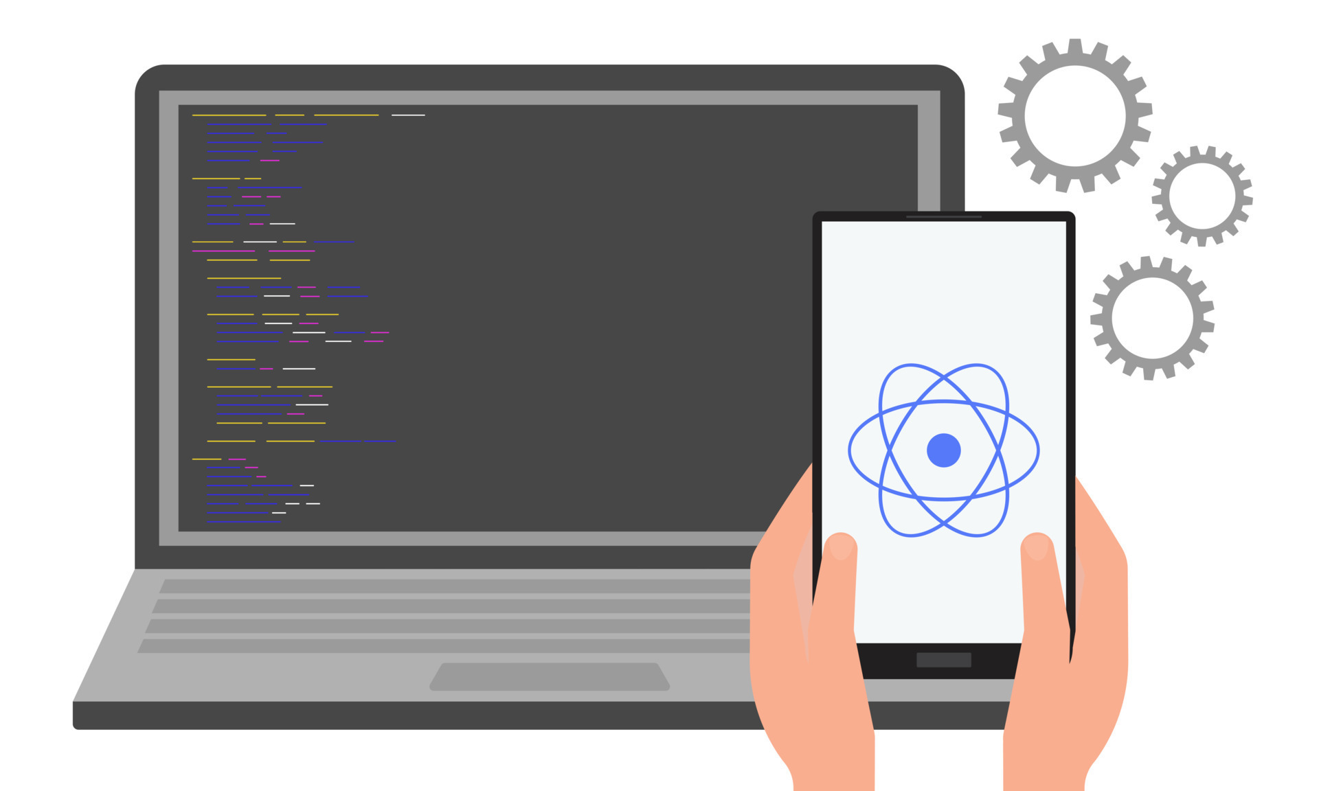 React native. Creation of cross-platform programs and applications ...