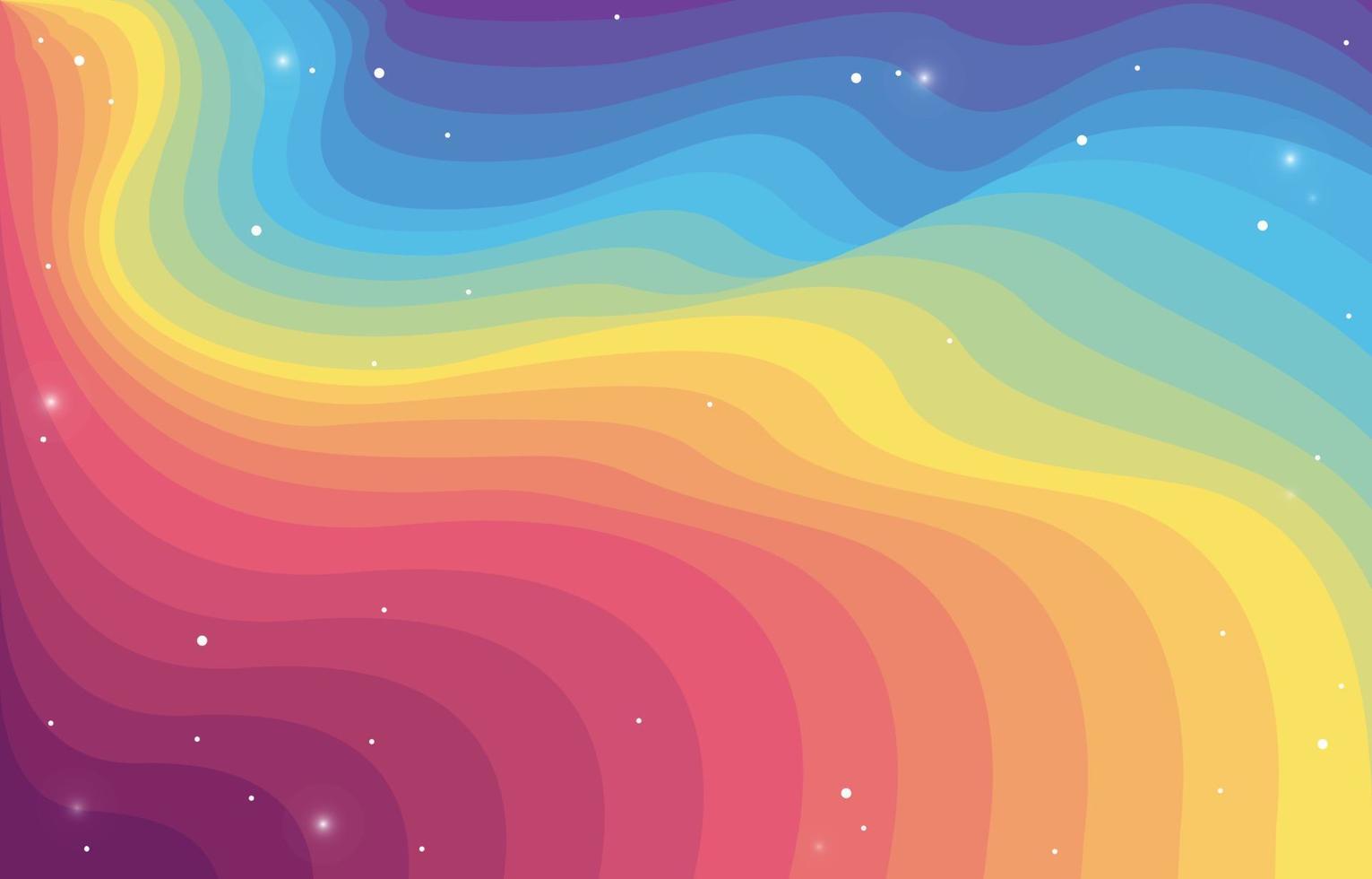 Rainbow Color Background vector