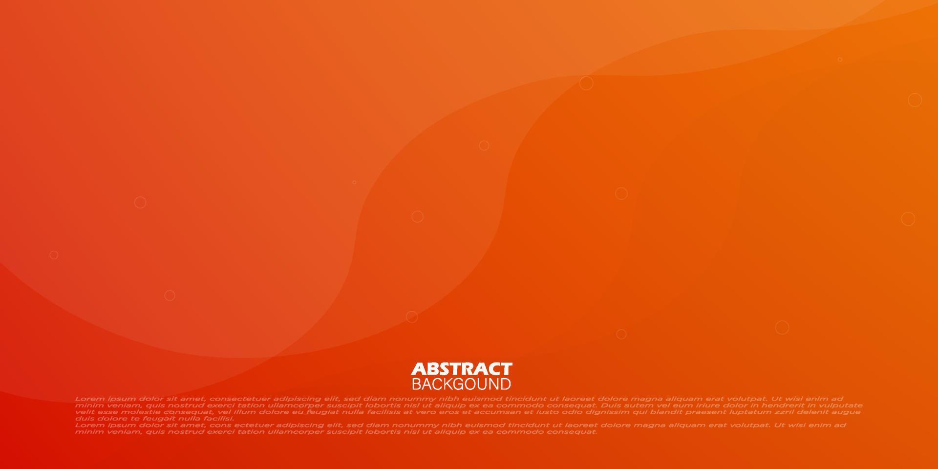 fondo de ilustración degradado naranja abstracto con patrón simple. diseño fresco.eps10 vector