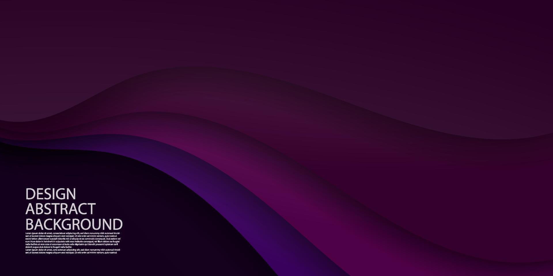 Premium dark purple violet vector background with gradient color and dynamic shadow on background.modern background for wallpaper. Eps10 vector