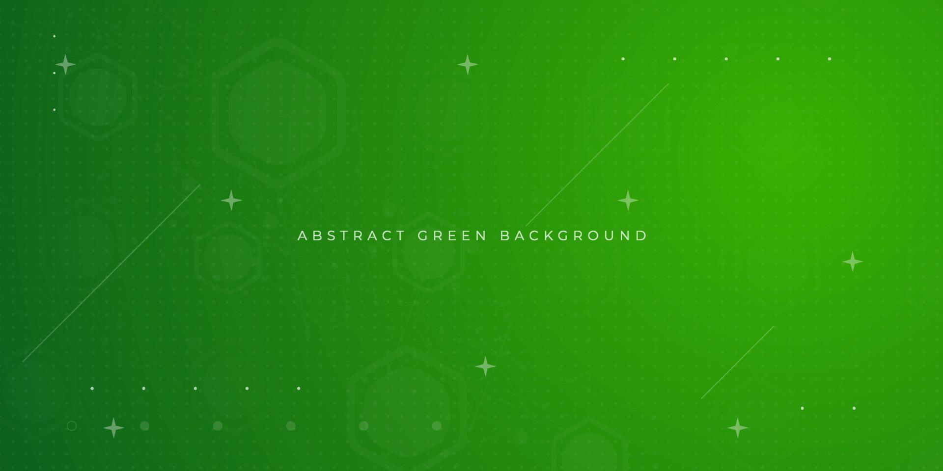 Modern simple bright abstract background with green gradient color design. Eps10 vector