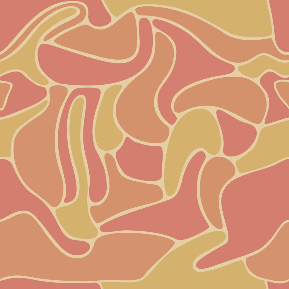 Stone tile abstract yellows and oranges. Seamless pattern. Great for backgrounds, textures, tile, product design projects. Surface pattern design vector