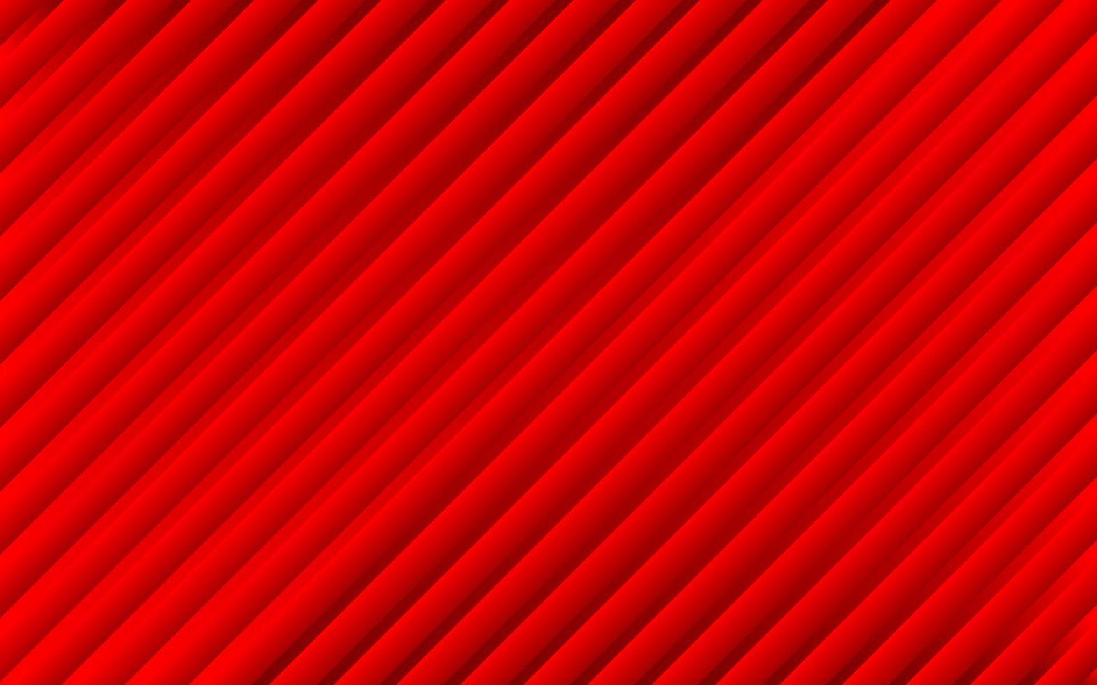Abstract metal background with red diagonal lines. Oblique vector stripes illustration