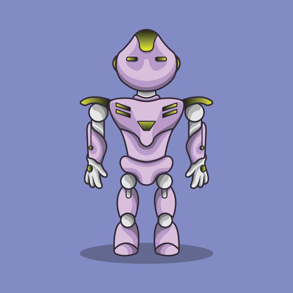 Mecha Mascot RObot Futuristic vector