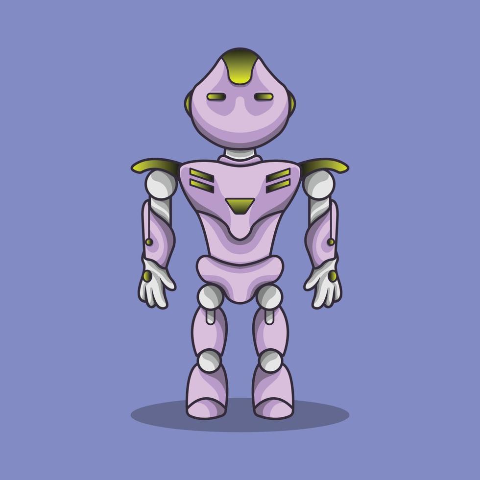 Mecha Mascot RObot Futuristic vector