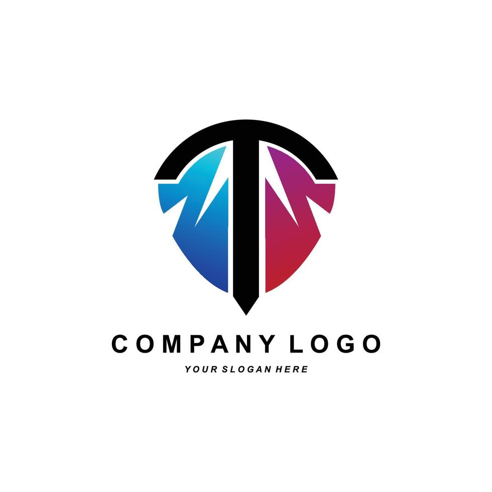 TZ or ZT Font Logo, T and Z Letter Icon Vector, Company Brand Design Illustration, Sticker, Screen Printing vector