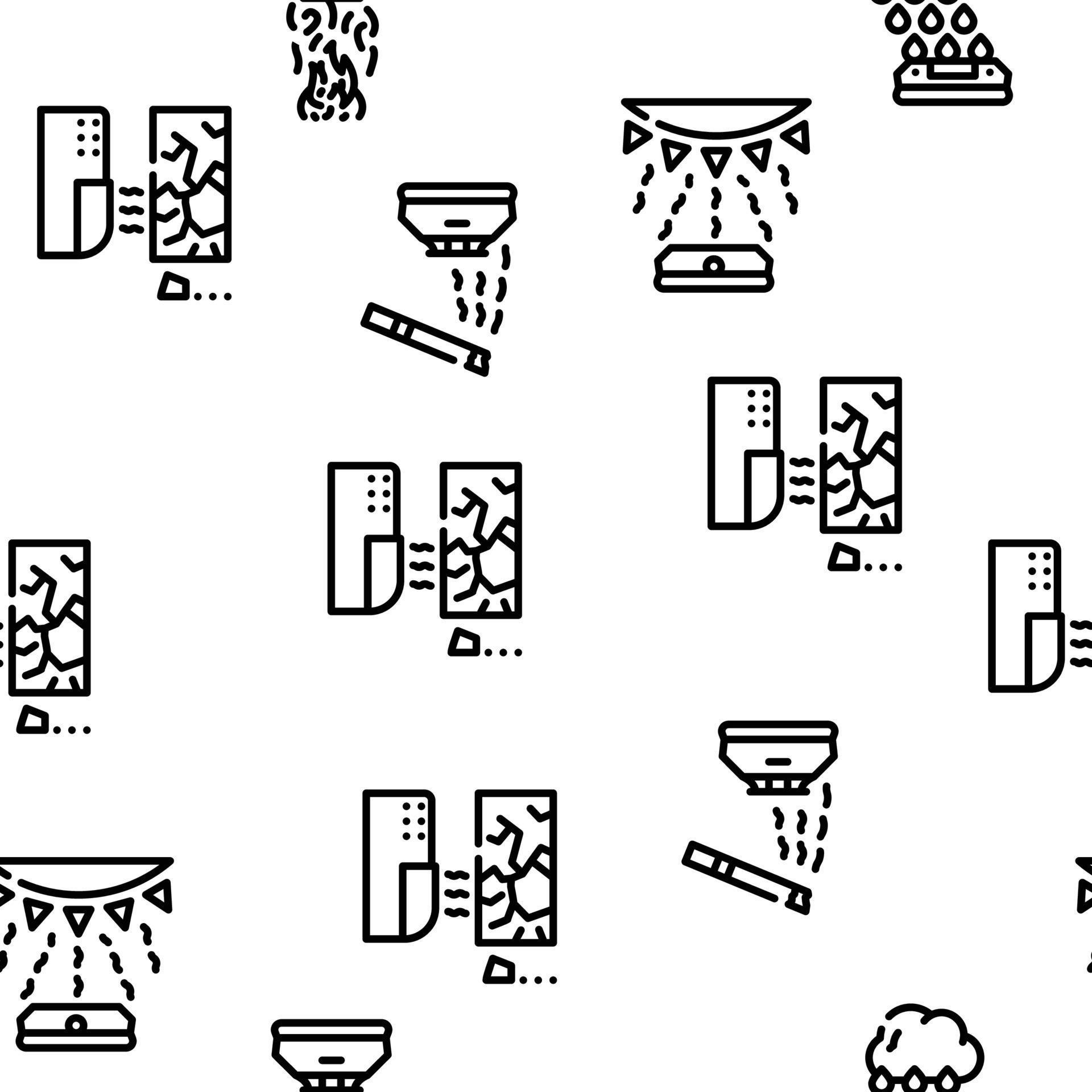 Sensor Electronic Tool Vector Seamless Pattern 7944074 Vector Art at ...