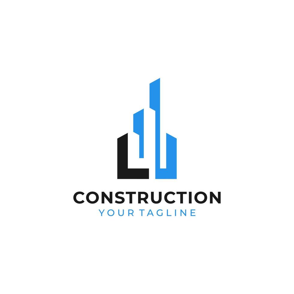 Vectores de stock de logo construcción