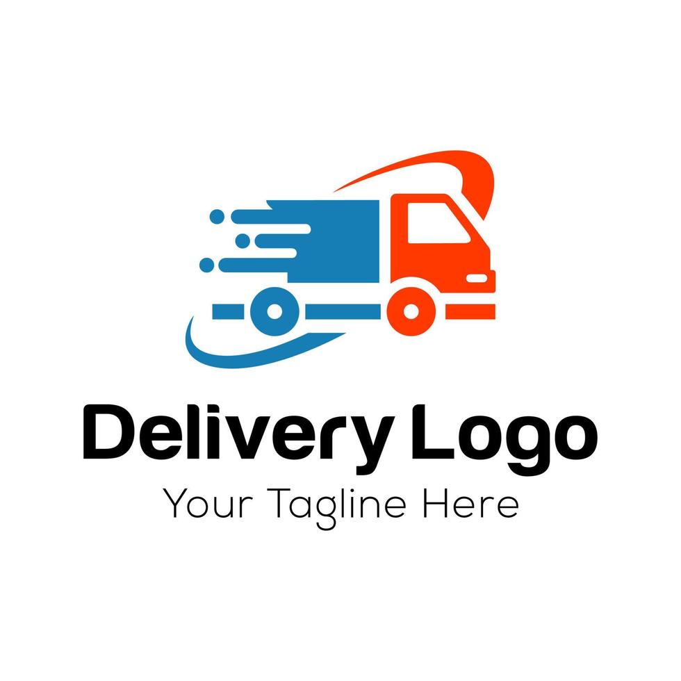 Fast Delivery Logo Template vector