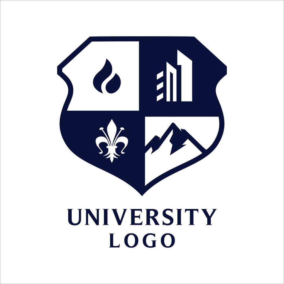 plantilla de vector de diseño de logotipo de educación