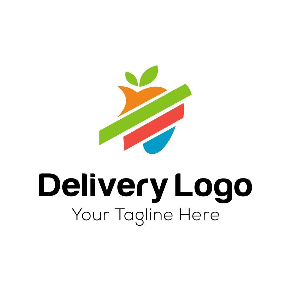 Fast Delivery Logo Template vector