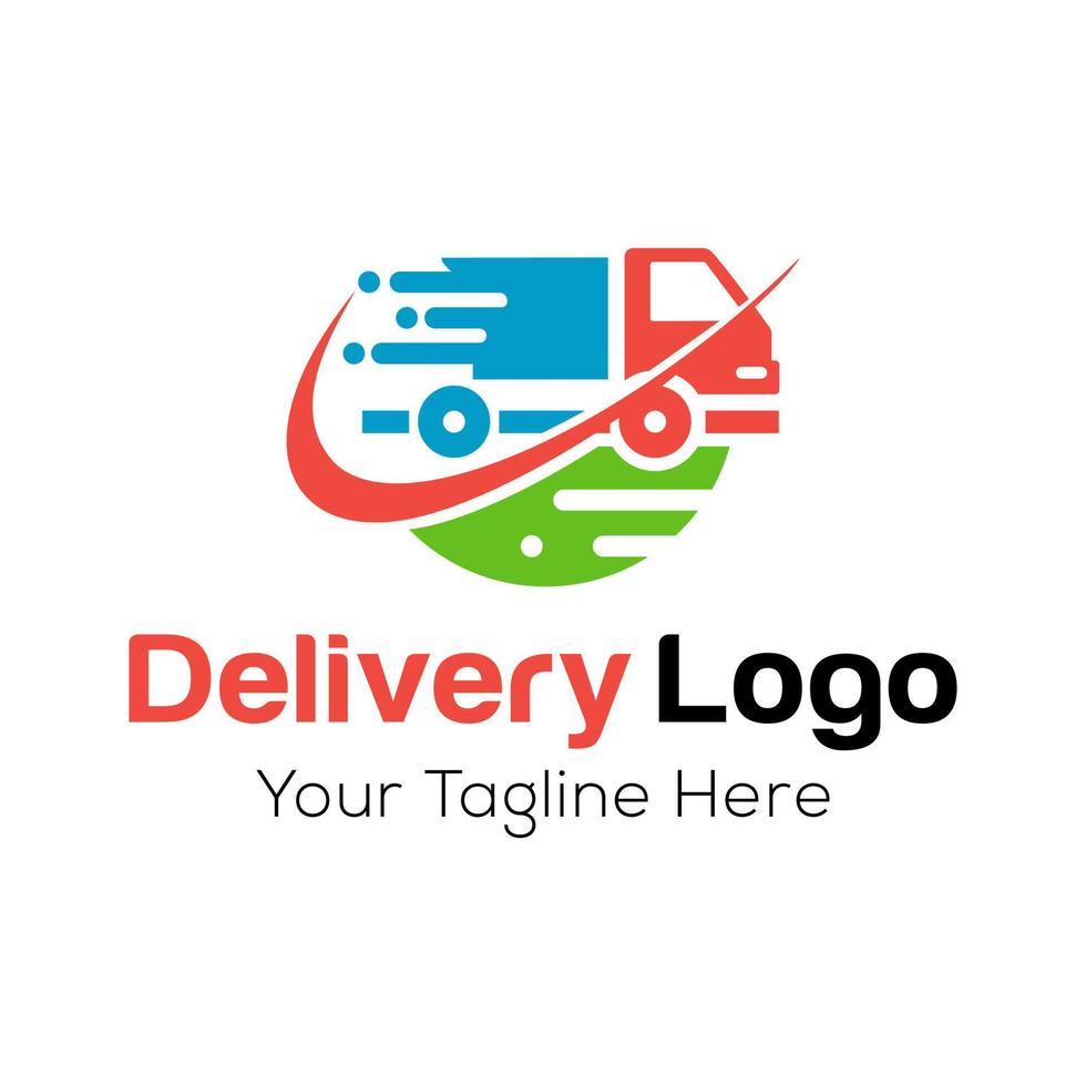 Fast Delivery Logo Template vector