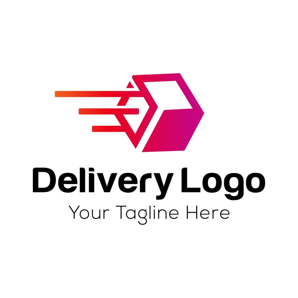 Fast Delivery Logo Template vector