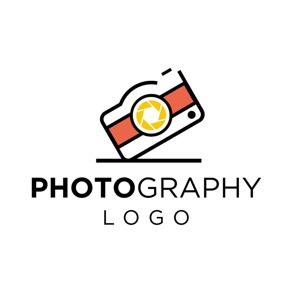 inspiración de vector de diseño de logotipo de fotografía