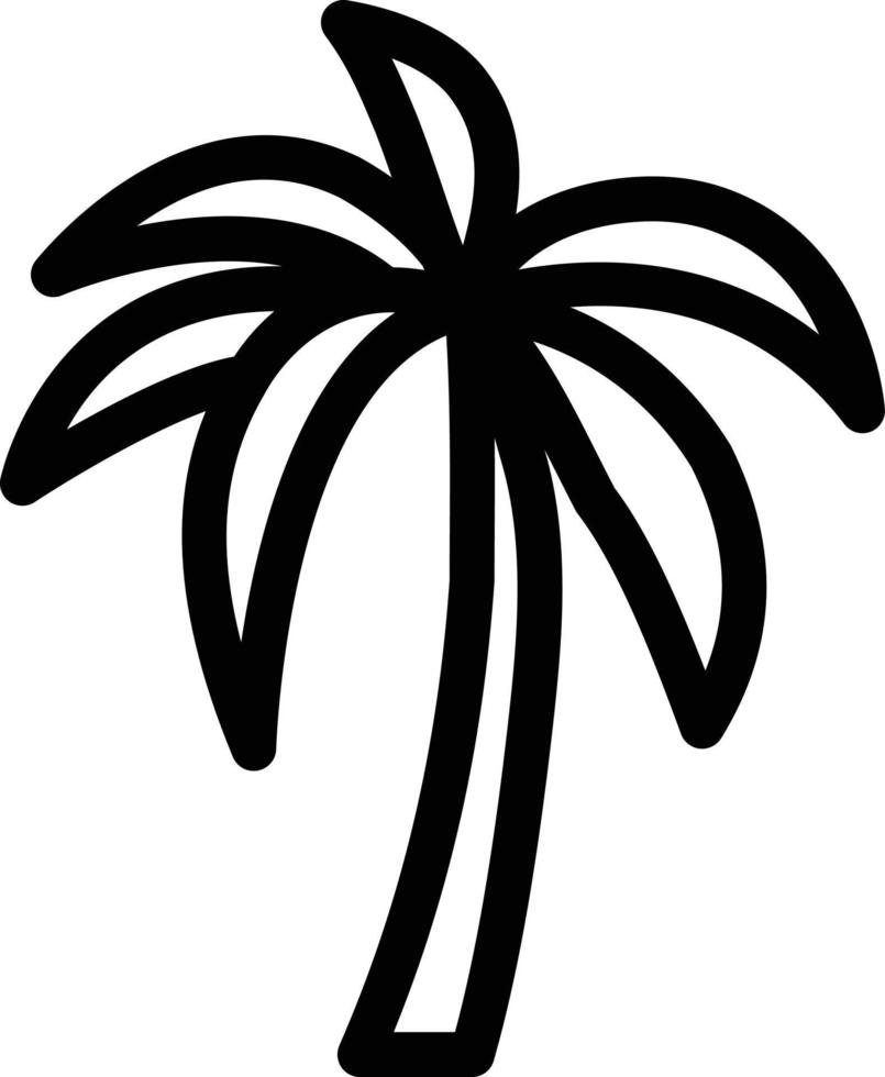 palm vector illustration on a background.Premium quality symbols.vector icons for concept and graphic design.