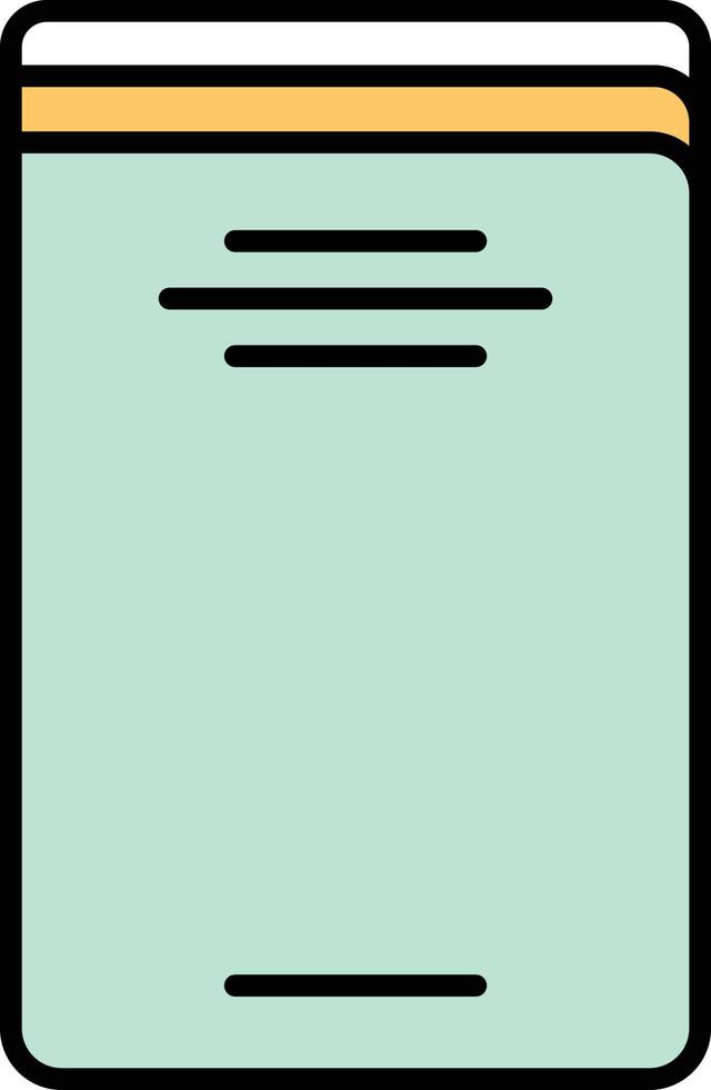 pile of document or file icon flat vector concept