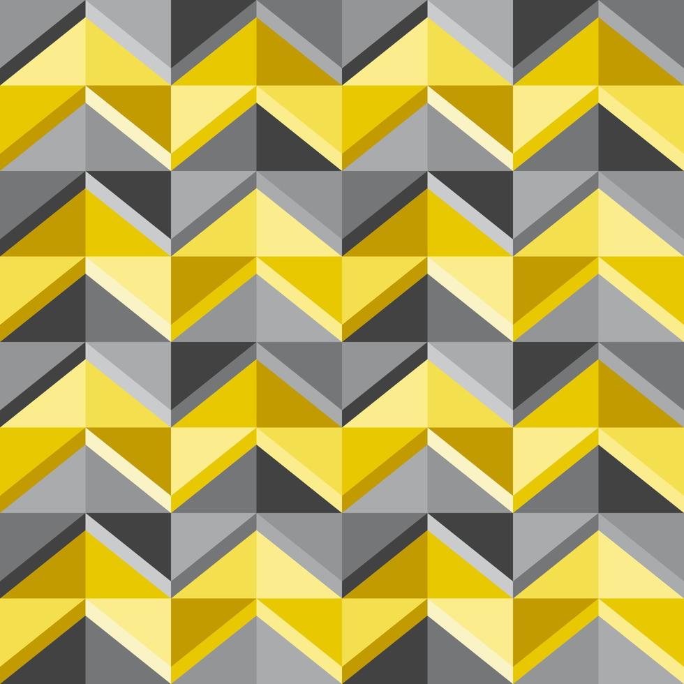 Triangle Shape Zigzag Pattern Abstract Seamless Background vector