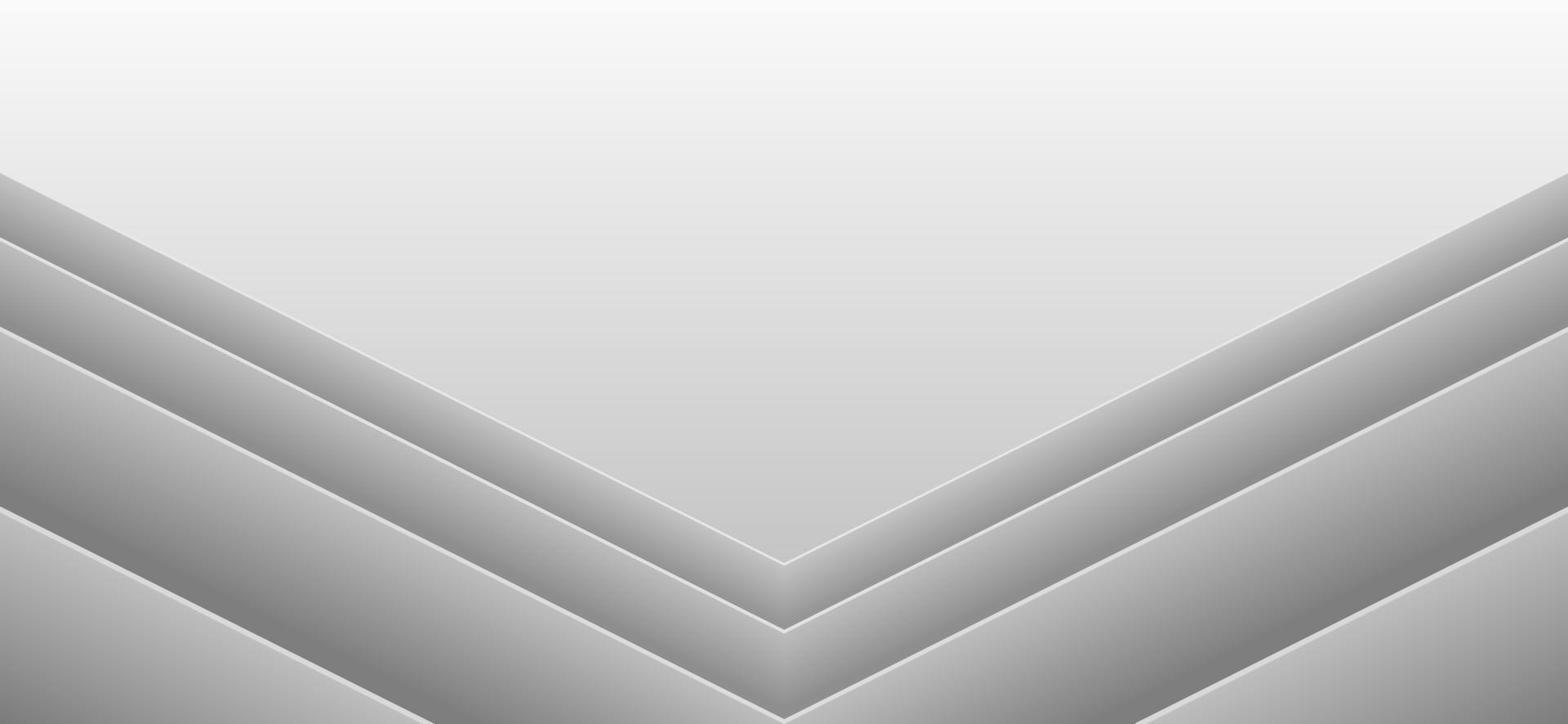 White arrowhead abstract background vector