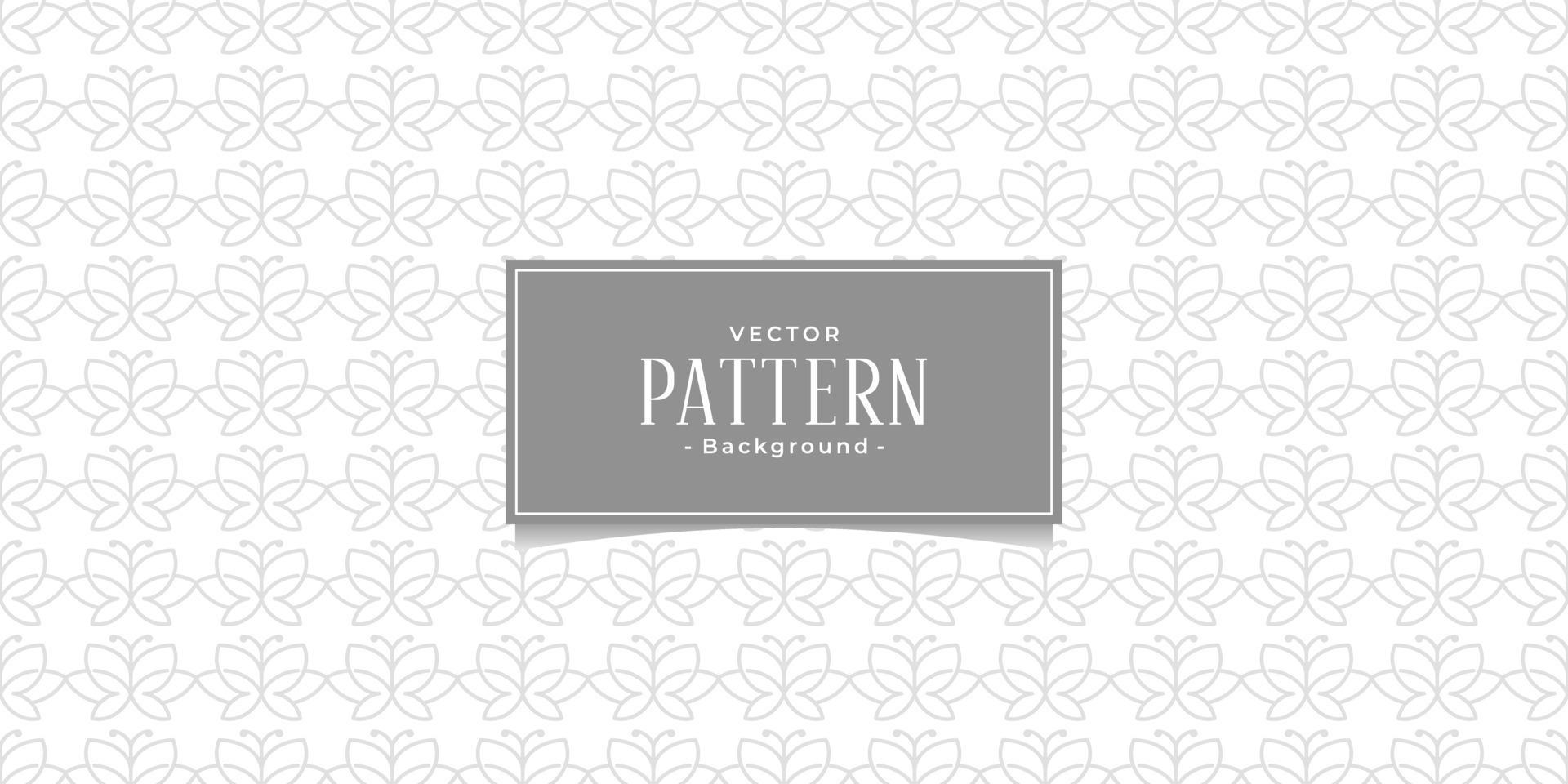 feminine seamless flower pattern oriental style, grey and white colors, vector pattern background.
