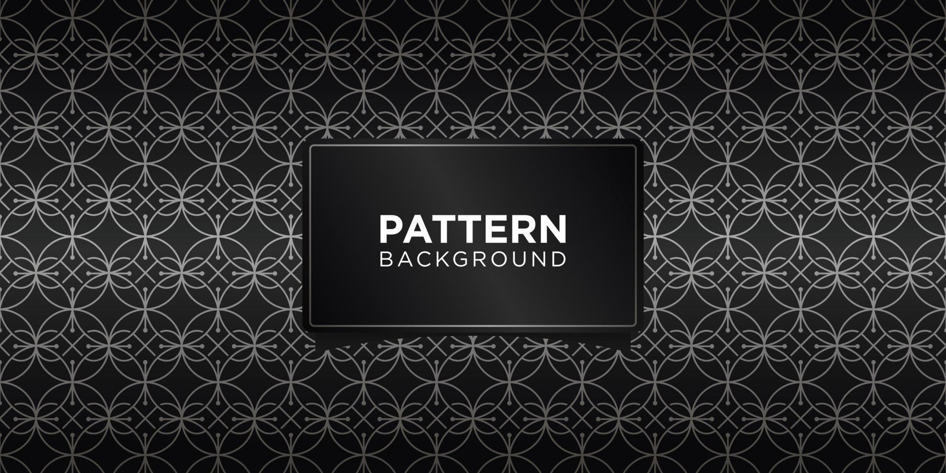 Linear ornament ,monochrome geometric seamless pattern background texture in oriental style. vector