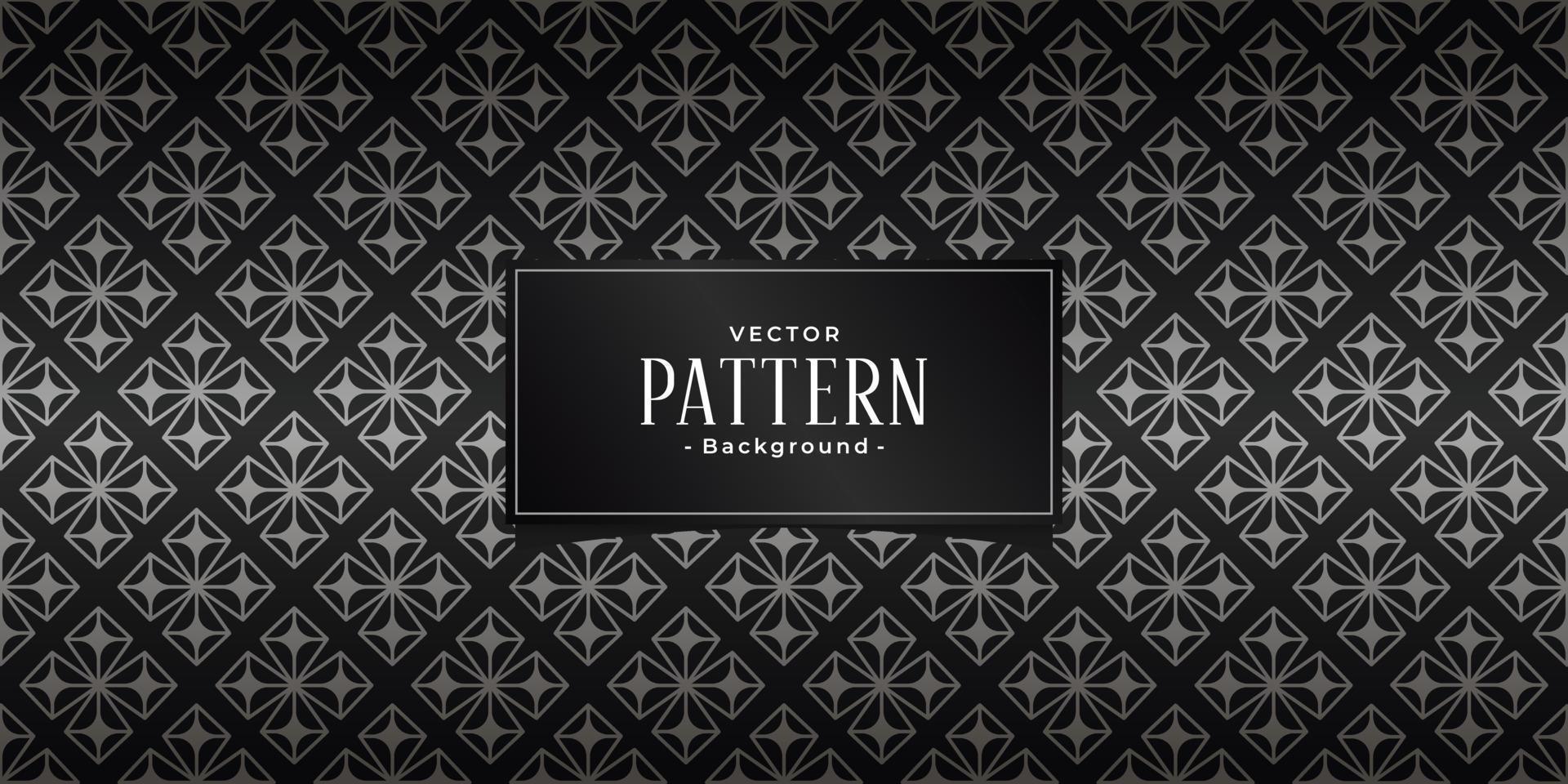 Art deco golden geometric seamless patterns background, luxury ornaments. Premium Vector