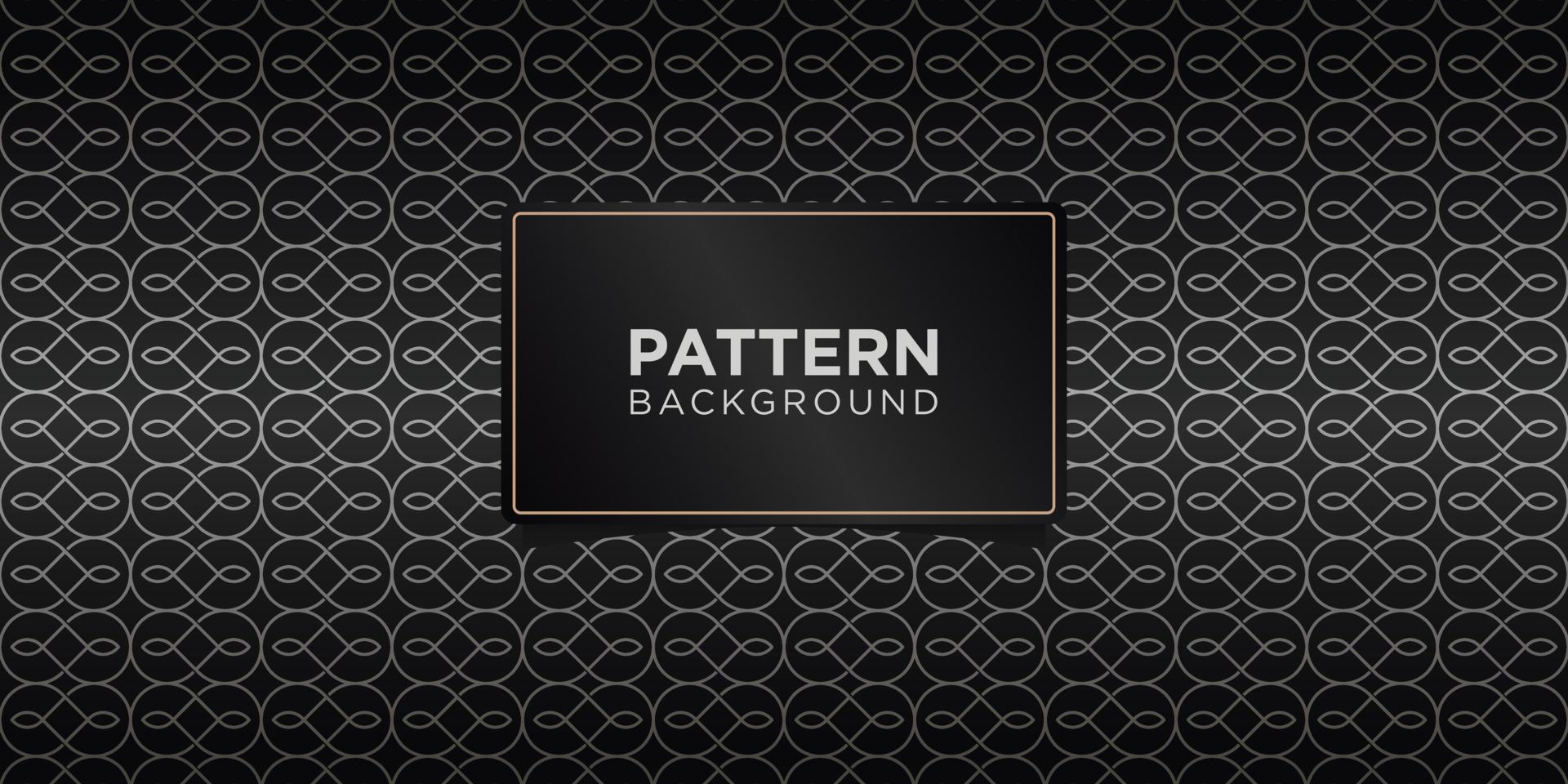 Art deco golden geometric seamless patterns background, luxury ornaments. Premium Vector