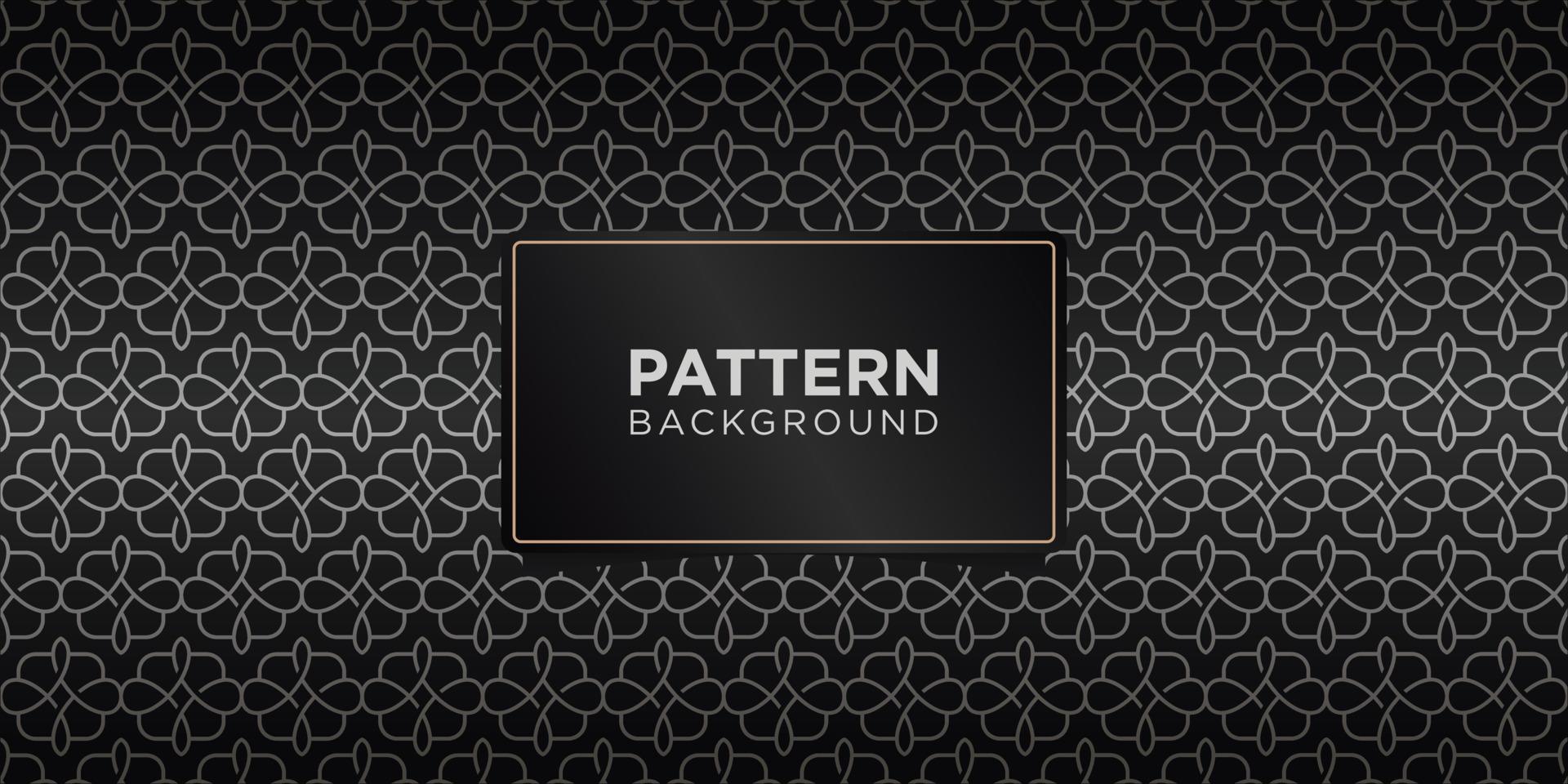 Linear ornament ,monochrome geometric seamless pattern background texture in arabic style. vector