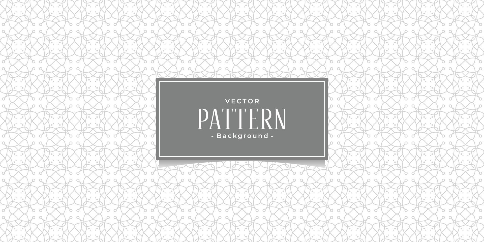 monochrome delicate islamic seamless patterns. geometric traditional arabian background ornaments vector