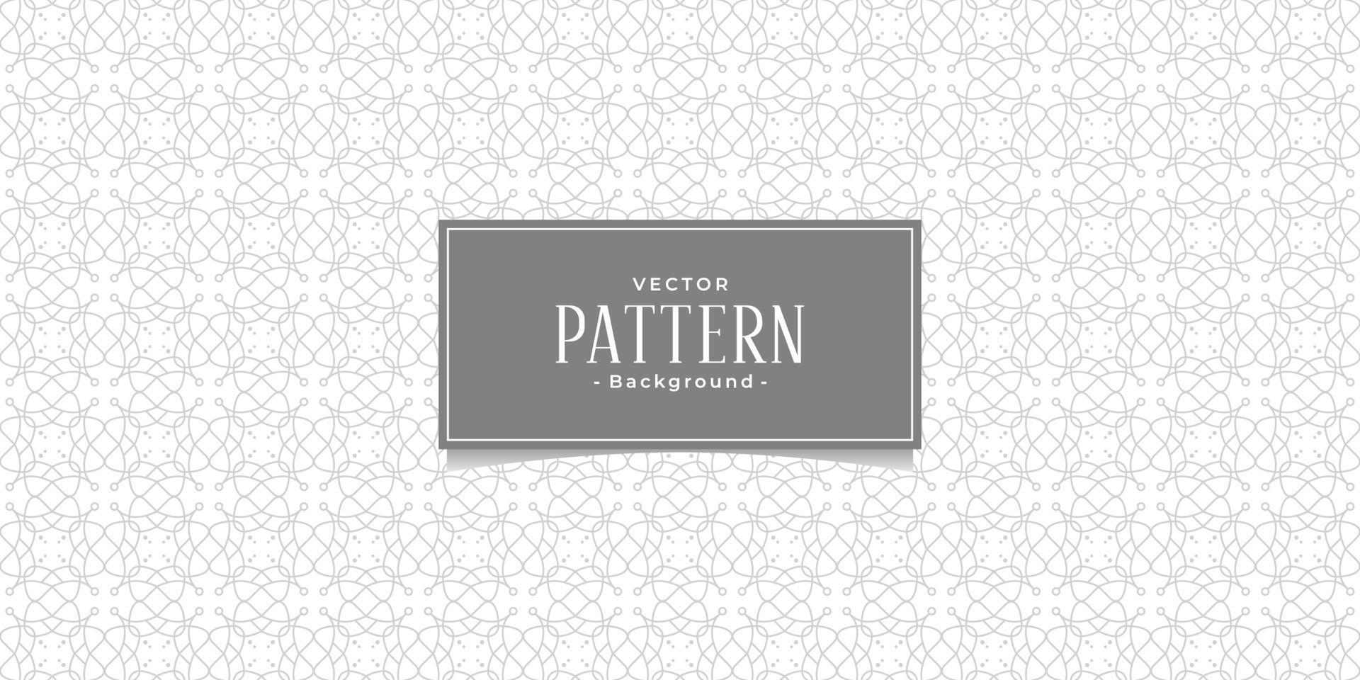 monochrome delicate islamic seamless patterns. geometric traditional arabian background ornaments vector