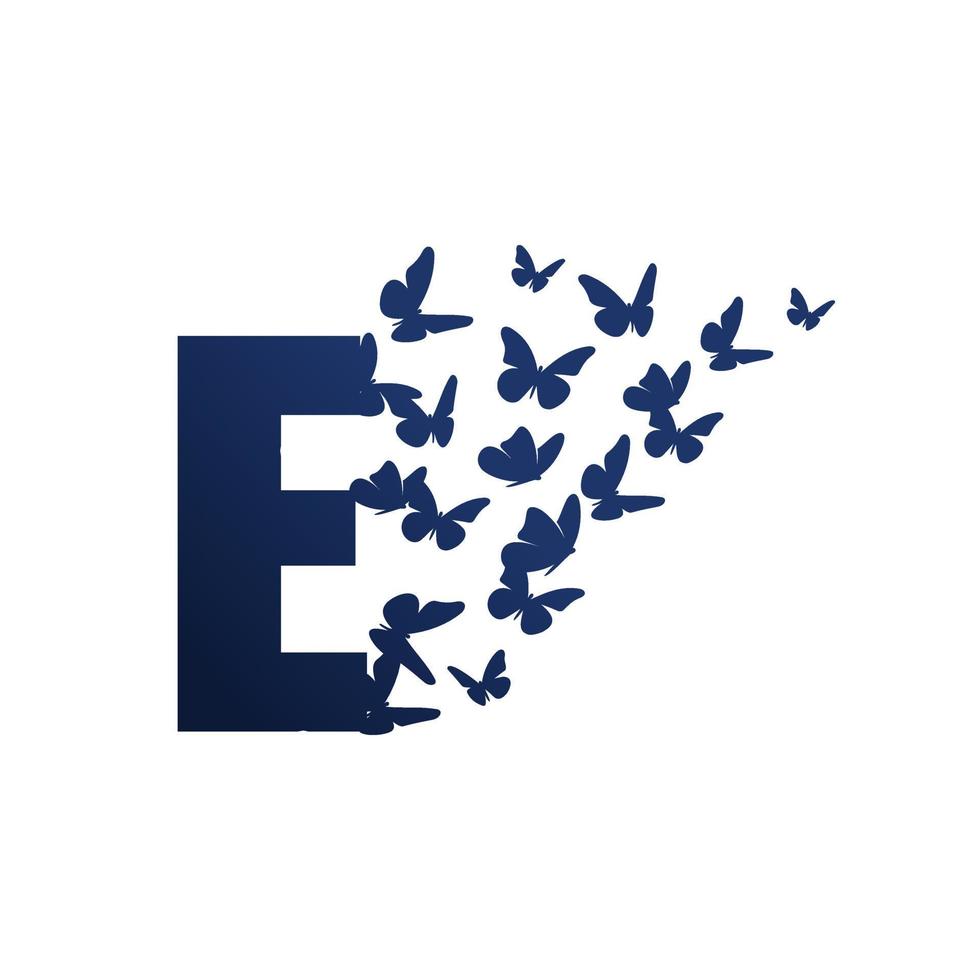 Initial E Butterfly Freedom vector