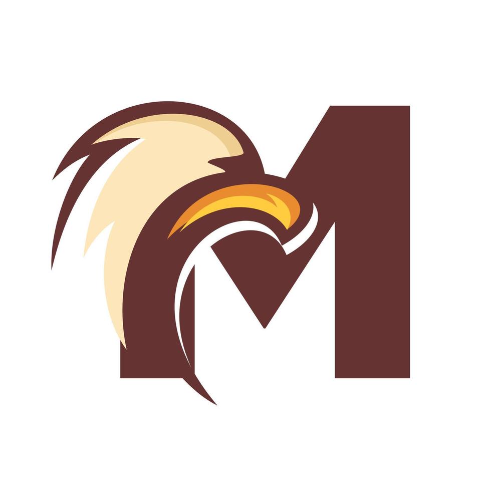 Initial M Eagle vector