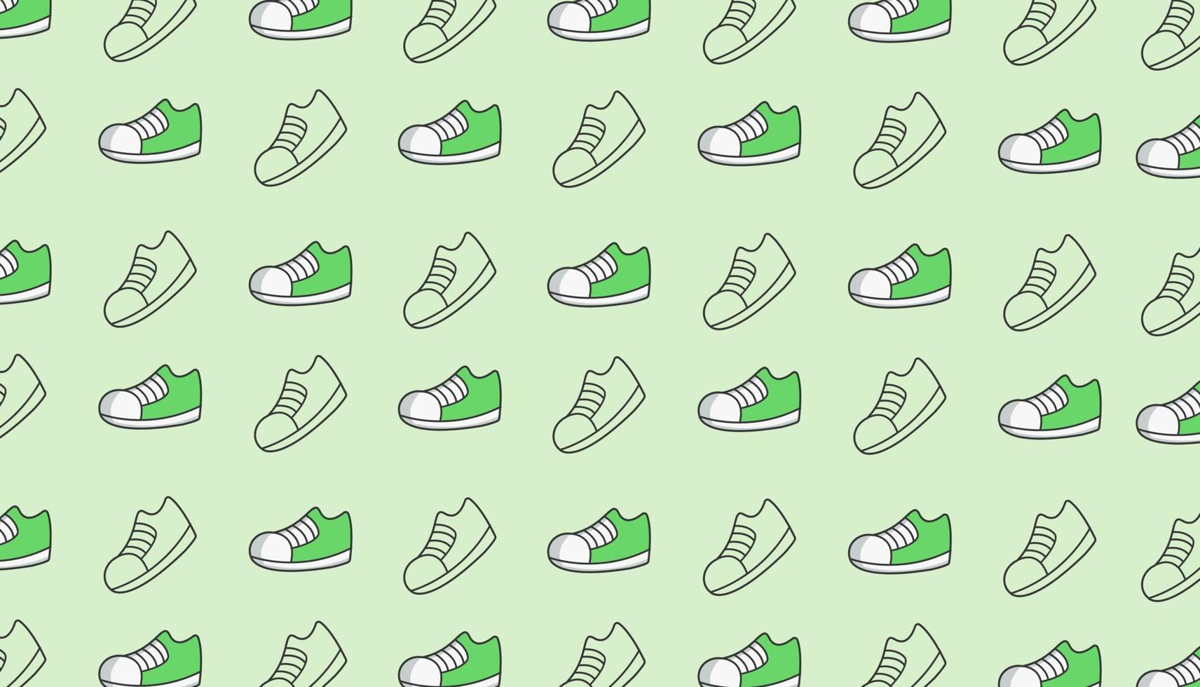 the green kids shoes backdrop is perfect for book cover designs, wrapping paper or wall hangings vector