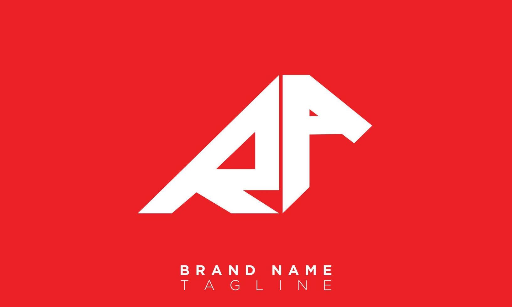 RA Alphabet letters Initials Monogram logo AR, R and A vector