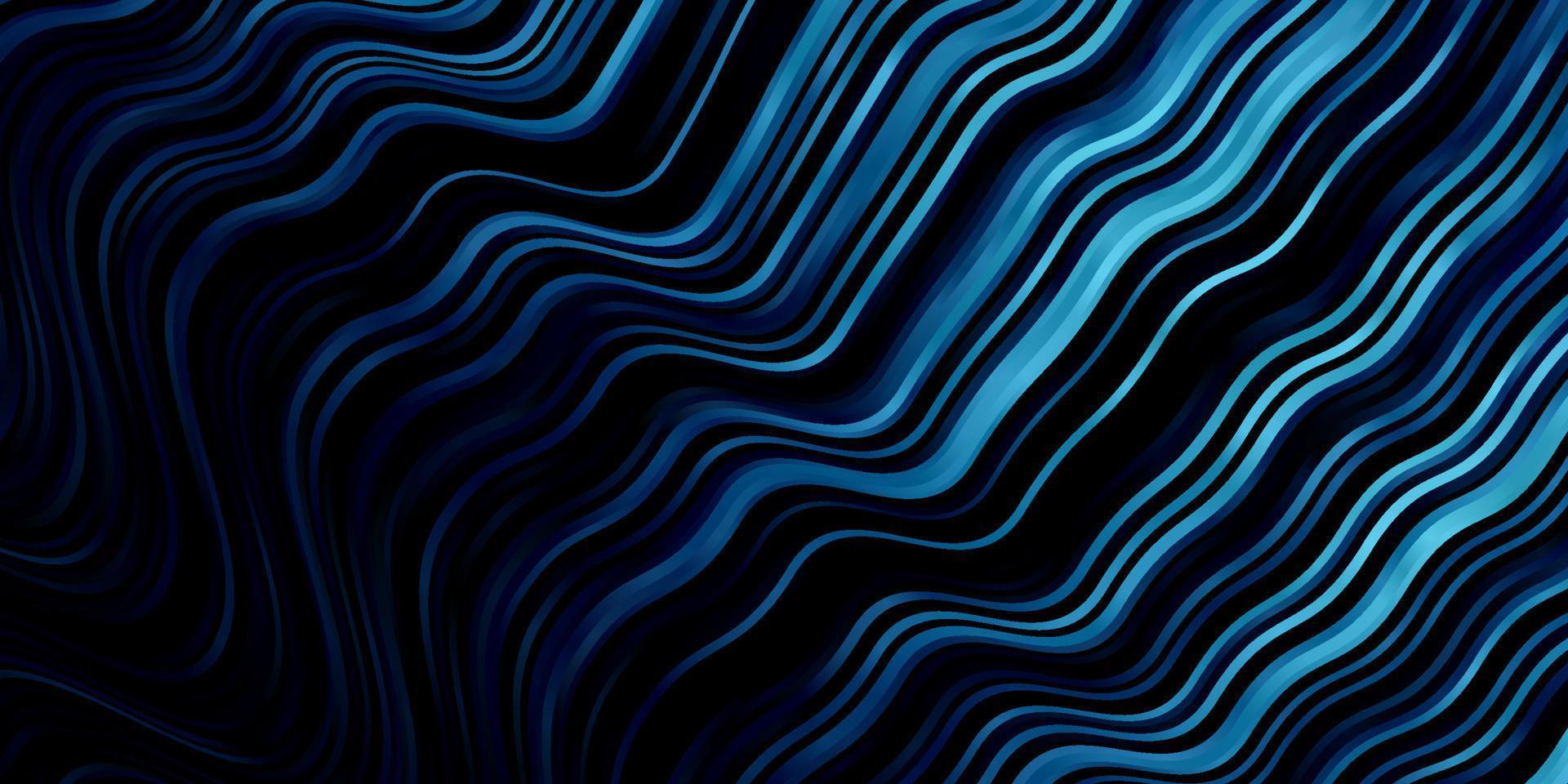 Dark BLUE vector layout with curves.