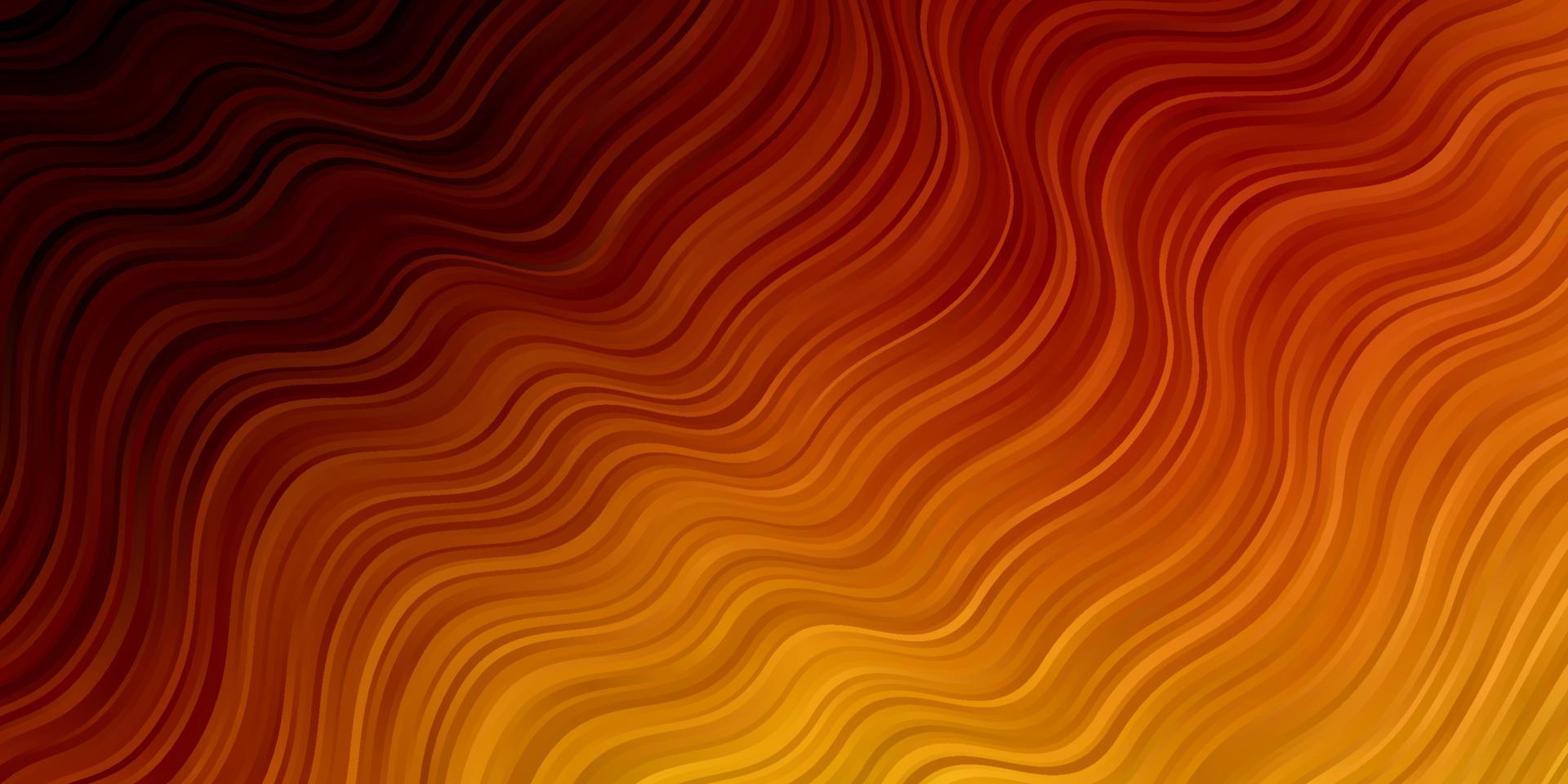 Light Orange vector layout with curves.