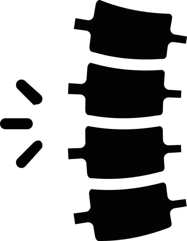 spine pain vector illustration on a background.Premium quality symbols.vector icons for concept and graphic design.