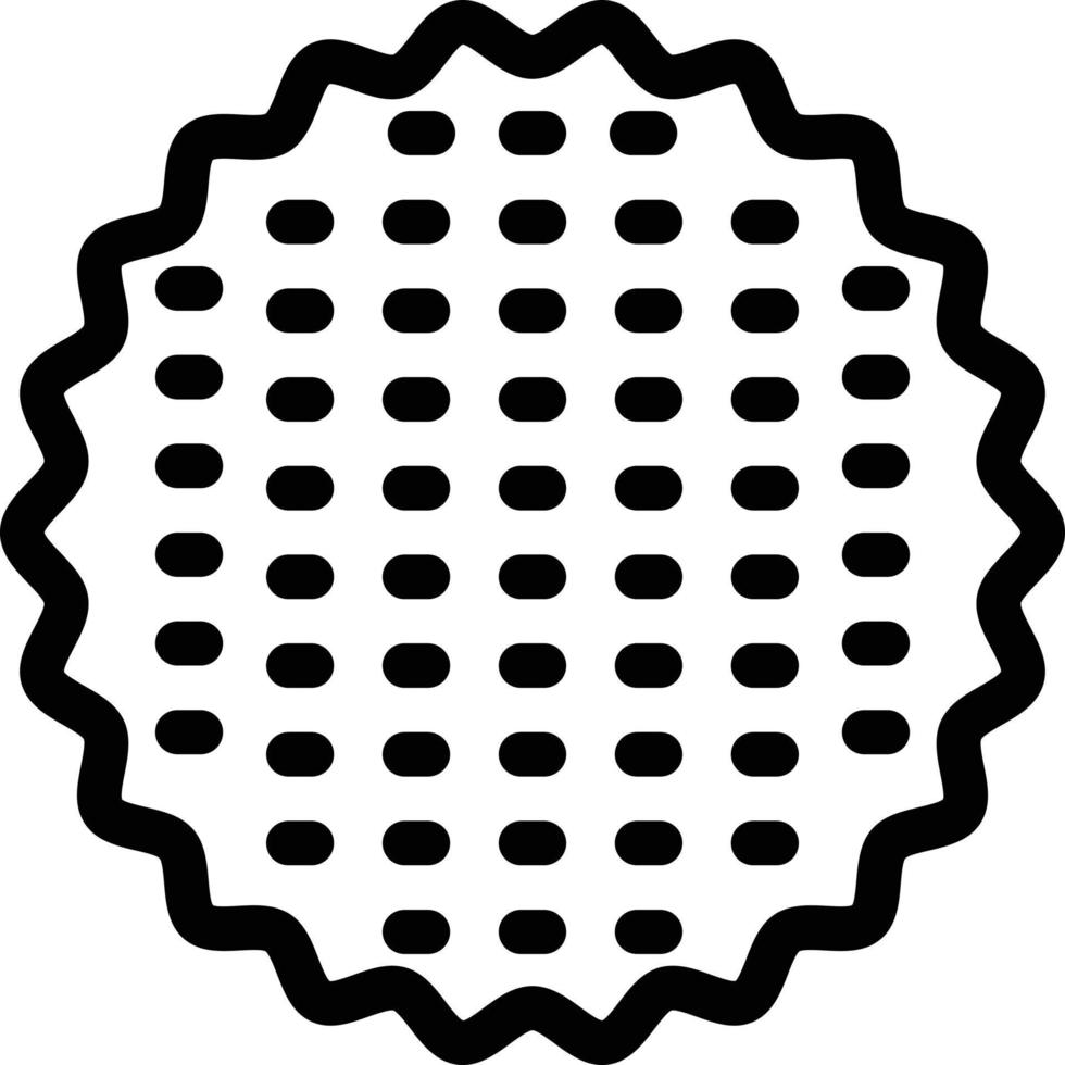 waffle vector illustration on a background.Premium quality symbols.vector icons for concept and graphic design.