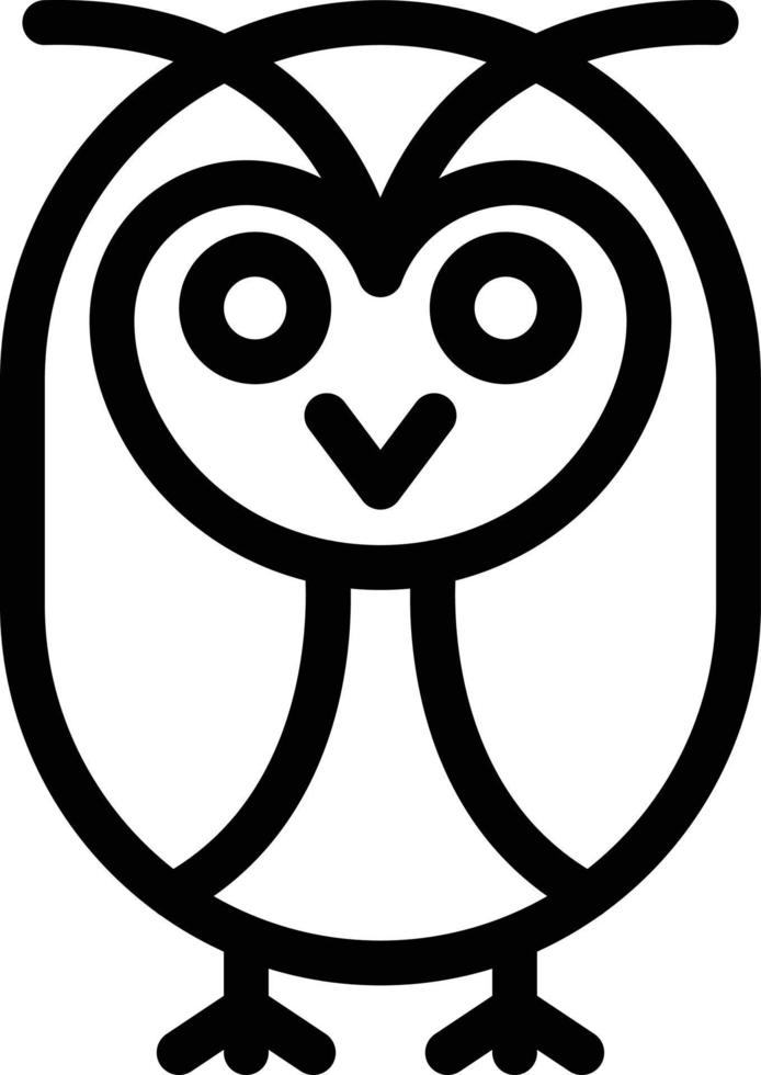 owl vector illustration on a background.Premium quality symbols.vector icons for concept and graphic design.