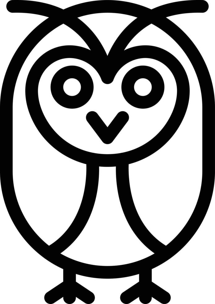 owl vector illustration on a background.Premium quality symbols.vector icons for concept and graphic design.