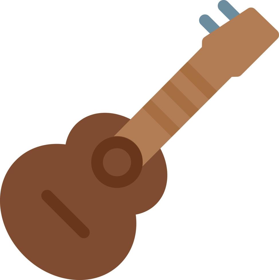 ilustración de vector de guitarra en un fondo. símbolos de calidad premium. iconos vectoriales para concepto y diseño gráfico.