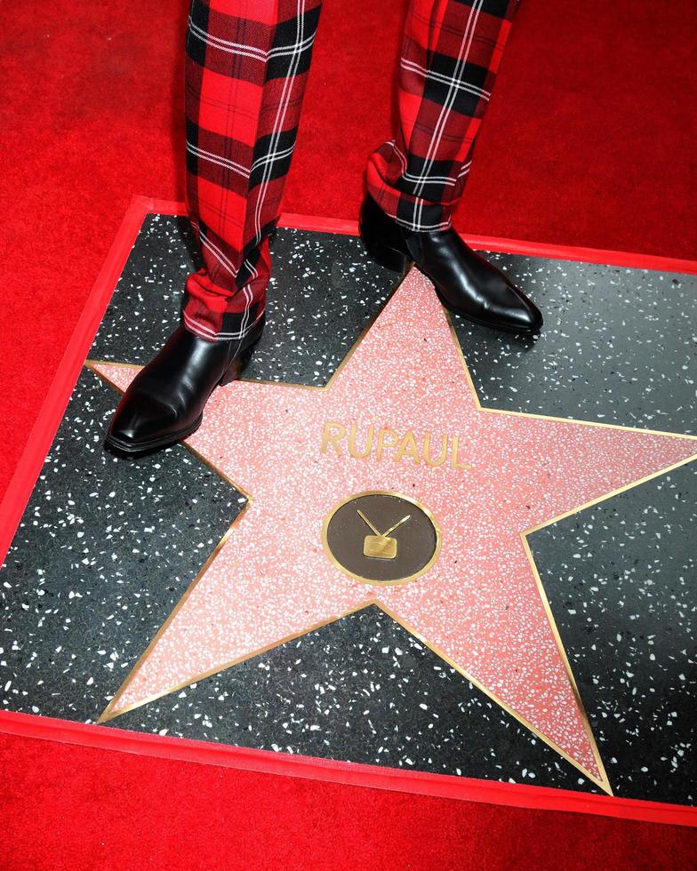 LOS ANGELES   MAR 16 - RuPaul Feet, RuPaul WOF Star at the RuPaul Star Ceremony on the Hollywood Walk of Fame on March 16, 2018 in Los Angeles, CA photo