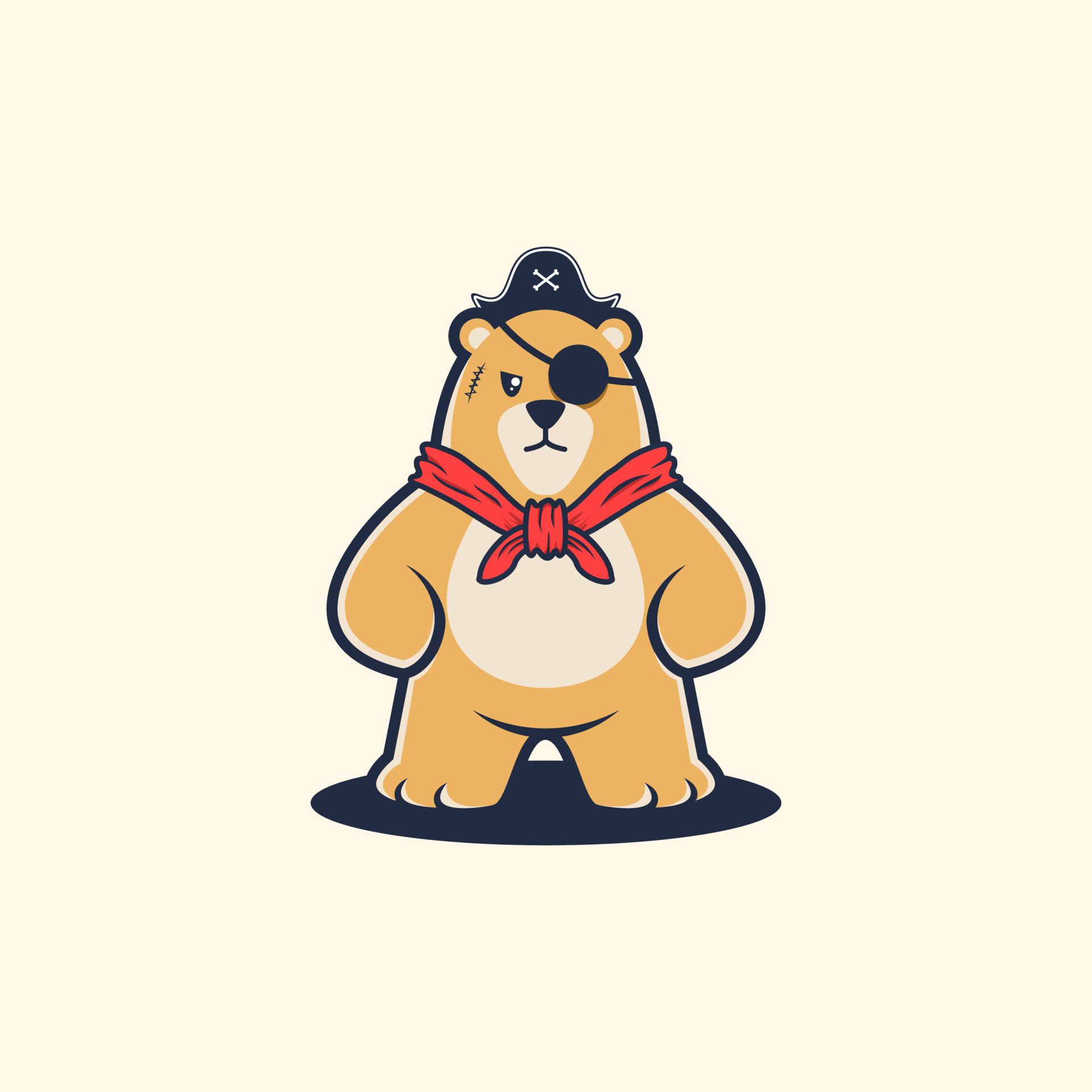 Cartoon bear pirate logo design vector illustration 7949893 Vector Art at Vecteezy Cartoon bear pirate logo design vector illustration 7949893 Vector Art at Vecteezy