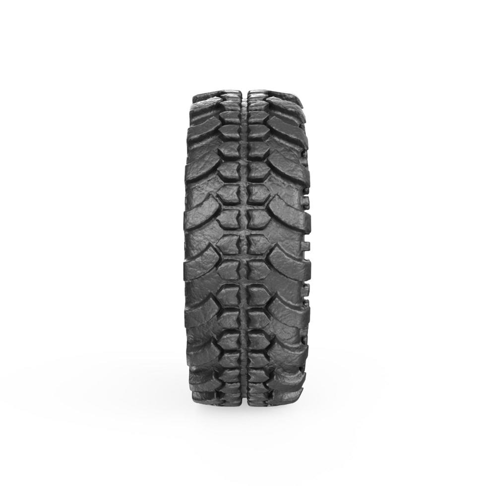 Car Tire 3d modelling photo