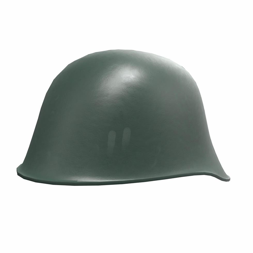 German helmet m56 isolated on white background photo