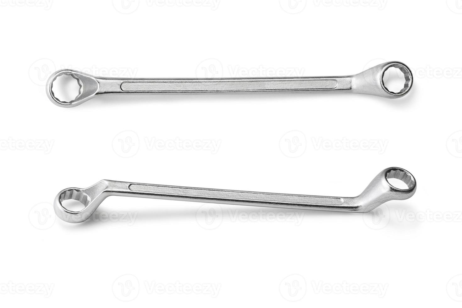 Combination Wrench isolated on white background. photo