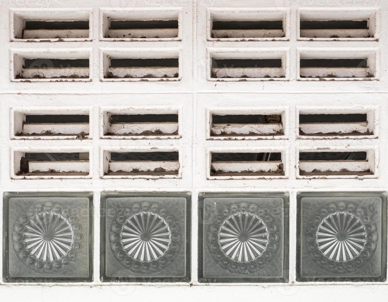 Dirty air ventilation grille. photo