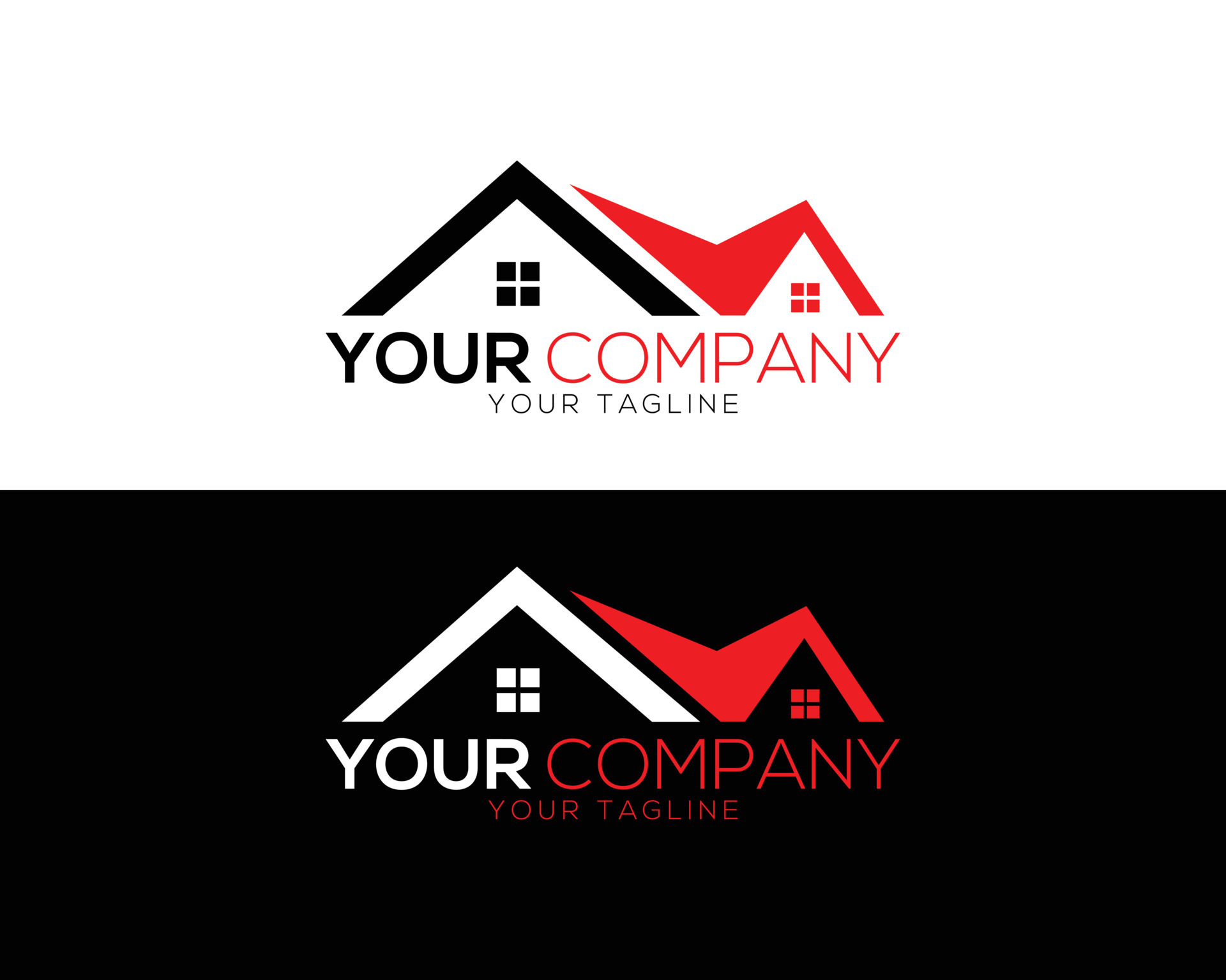 Real estate logo design template ,House And Building logo design ...