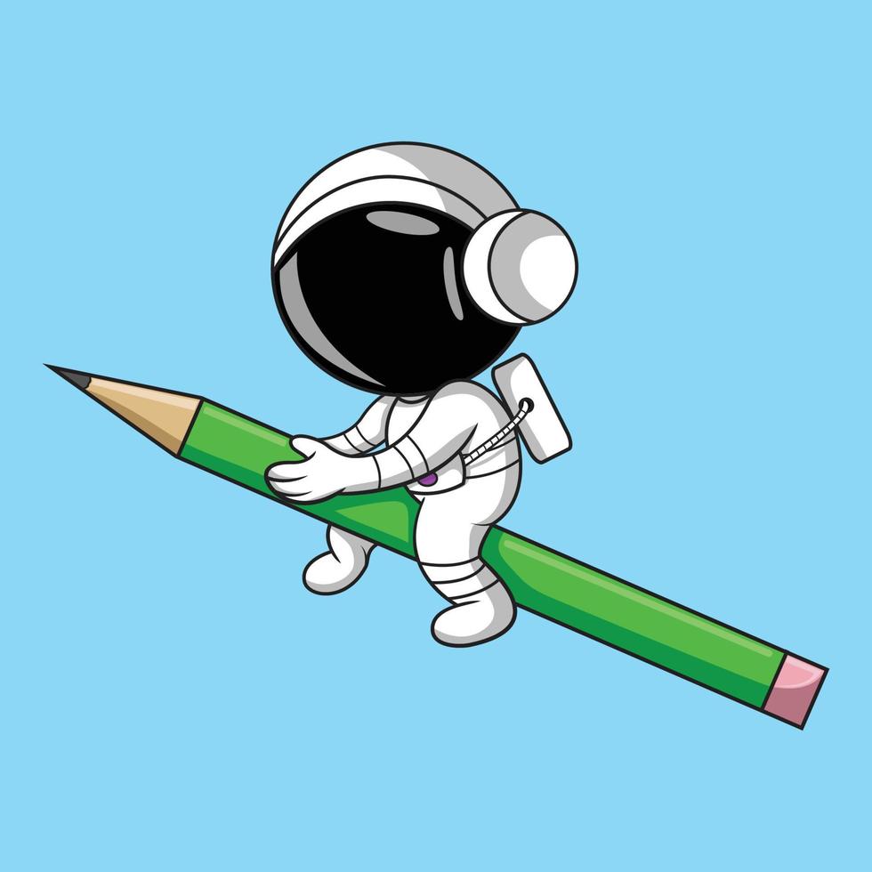 un astronauta y un lápiz 7953243 Vector en Vecteezy un astronauta y un lápiz 7953243 Vector en Vecteezy