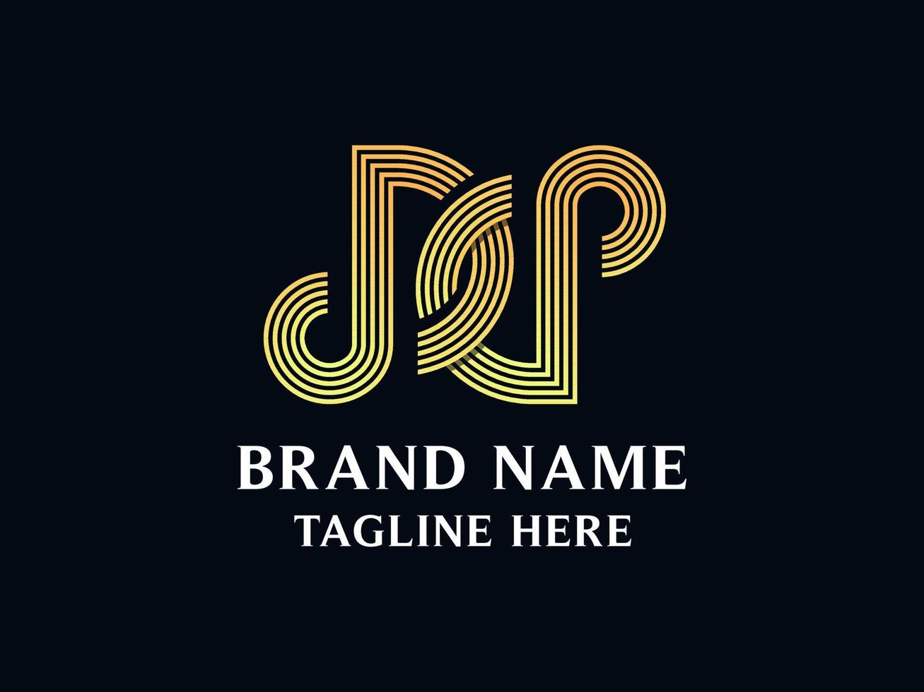 Letter D Beauty Logo vector